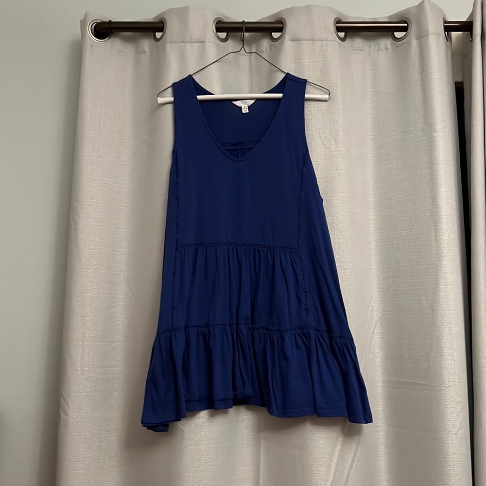 Womens blue cover up